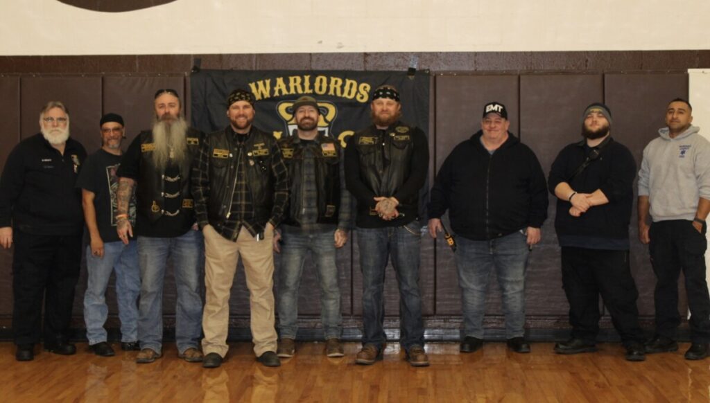 Warlords Motorcycle Club members