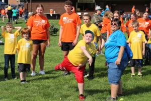 Marshall County Special Olympics Track& Field events.
